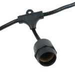 48' Suspended Black Commercial Grade Stringer (E26 Base)