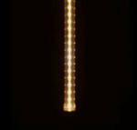 24" LED Cascading Meteor Starfall Tube Warm White Pack of 5