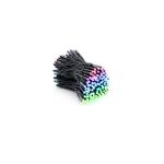 Twinkly Pro RGB Capsule Single Line 250 LED with 4" Spacing on Green Wire 