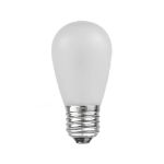 Warm White Satin S14 U-Shaped LED Plastic Flex Filament Replacement Bulbs 25 Pack