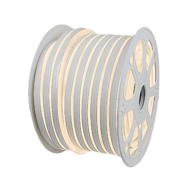 150 Ft Warm White LED Mini Neon Flex Rope Light Spool 120 Volt