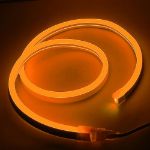 150 Ft Orange LED Mini Neon Flex Rope Light Spool 120 Volt