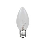 Clear Transparent C9 7 Watt Replacement Bulbs 25 Pack